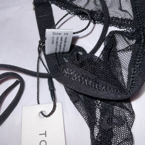 Tory + Naoko Libi Bralette and Tyler Heart Panties - Picture 7 of 7